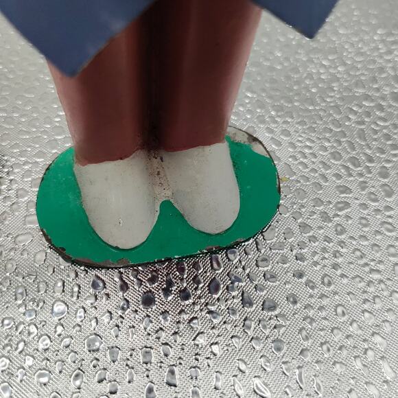 Department 56 Metal Easter Bunny Couple Figurines – Rustic Spring Decor 6 in - Picture 6 of 13